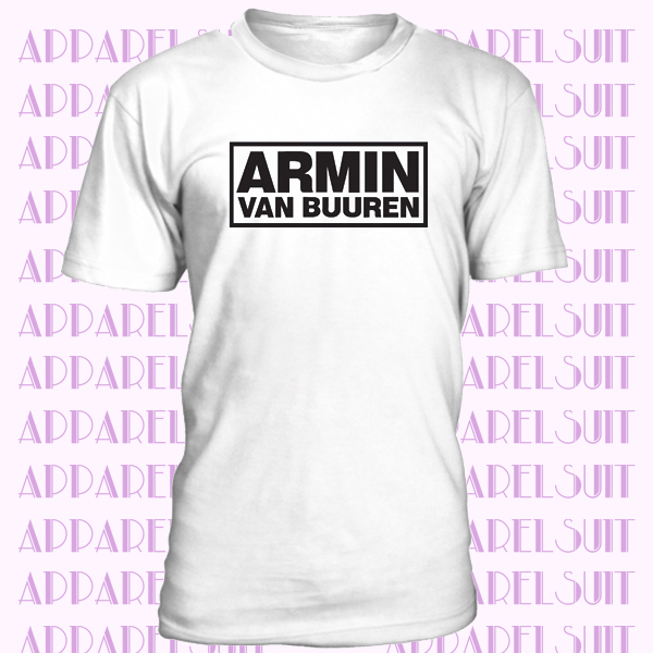 ARMIN VAN BUUREN PRINTED TRANCE MENS T-SHIRT ASOT HOUSE MUSIC IBIZA RAVE DJ TEE