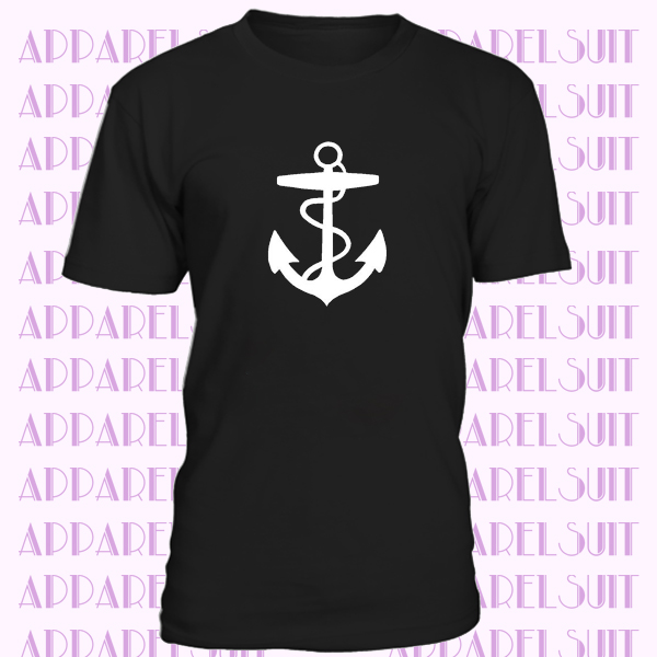 Anchor T Shirt Women's Men's Funny T-Shirt Boating Sailing Nautical Captain Sailor TShirt Trending Slogan Tee Shirts With Sayings