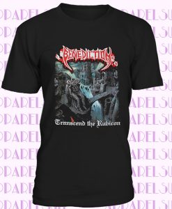 BENEDICTION TRANSCEND THE RUBICON DISMEMBER DEATH METAL NEW BLACK T-SHIRT