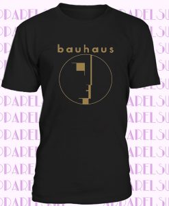 Bauhaus 'Spirit Logo Gold' T shirt