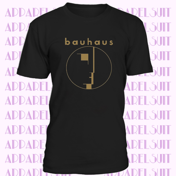 Bauhaus 'Spirit Logo Gold' T shirt