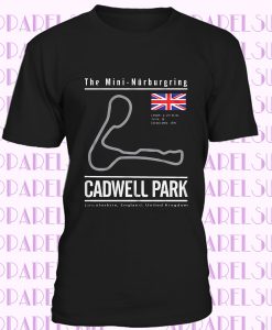 Cadwell Park circuit t shirt, race, f1, track, time attack, nurburgring, jdm, m3