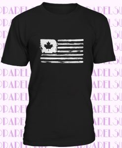 Canadian American Short-Sleeve Men T-Shirt