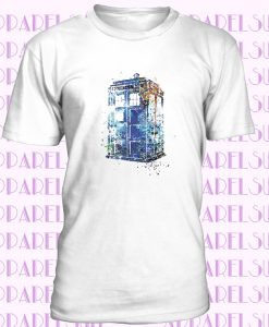 Doctor Who Tardis - MENS T-shirt T Shirt Tee - Birthday Gift - SCI-FI TV Show