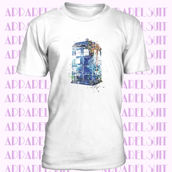 Doctor Who Tardis - MENS T-shirt T Shirt Tee - Birthday Gift - SCI-FI TV Show