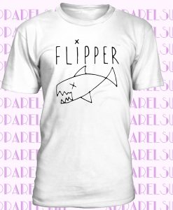 Flipper As Worn By Kurt Cobain T-Shirt 100% Cotton Daniel Johnston Grunge