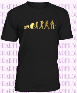 Gold Edition Guitar I Guitarist Guitar Guitar Player EVOLUTION T-SHIRT