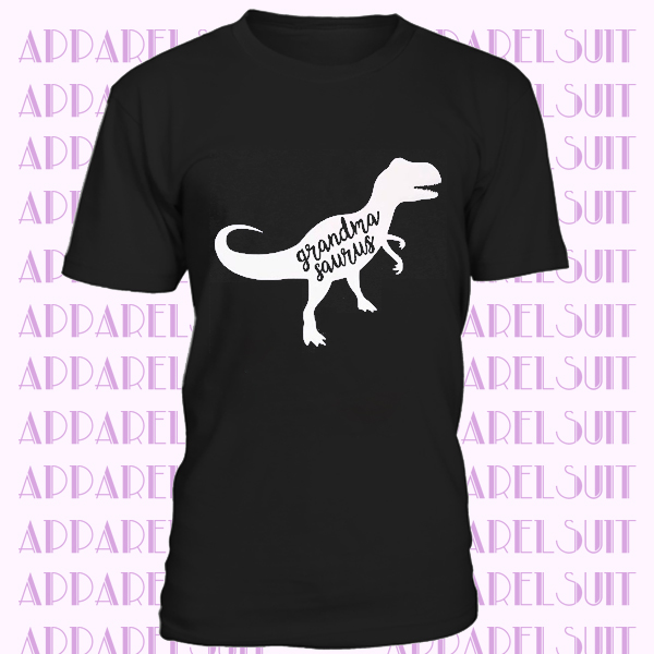 Grandmasaurus, Mama Saurus, Dinosaur Mom, Dino,T-Shirt