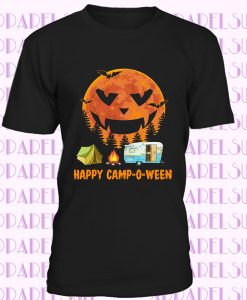 Happy Campoween Halloween Camping T-shirt