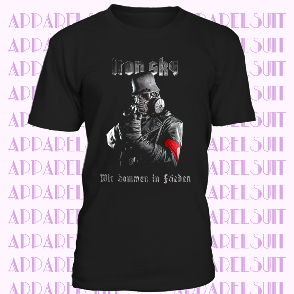 IRON SKY SOLDIER T-SHIRT - Wehrmacht Soldat Glocke UFO Haunebu Vril Flugscheibe