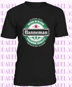 JEFF HANNEMAN TRIBUTE BLACK T-SHIRT