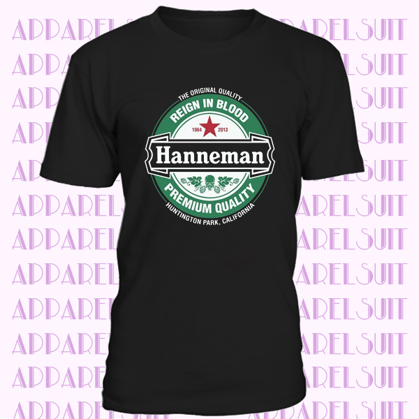 JEFF HANNEMAN TRIBUTE BLACK T-SHIRT