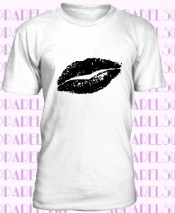 Lips T-Shirt, Lips Shirt, Black Lips Shirt, Lips Shirt Women, Womens Shirts, Womens Shirt, Tshirt Women, Tshirts For Women