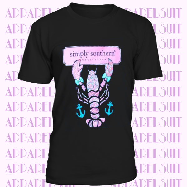 Lobster Color Blu T-shirt