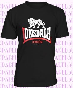 Lonsdale London Battersea Regular Fit T-Shirt Black Schwarz