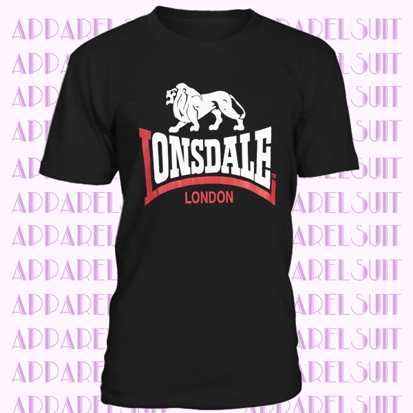 Lonsdale London Battersea Regular Fit T-Shirt Black Schwarz