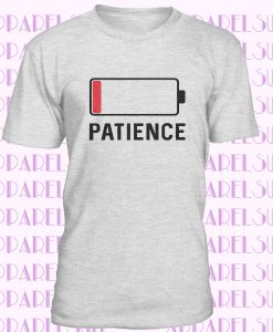 Low Patience Battery Shirt Women, Angry Mom Shirt Funny, New Mom T Shirt, Funny T Shirt For Mom, Stressed Out Moms Gift