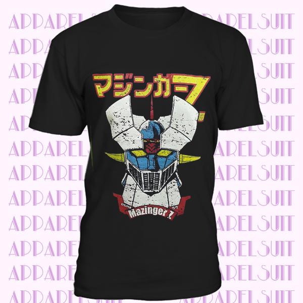 MAZINGER-Z ANIME SENTAI ROBOT T-SHIRT NEW