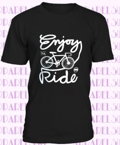 Men's t shirt for cyclist, Tri blend T-shirt, Printed with water based ink, Perfect gift for cyclists, Bicycle T-shirt, Let's ride