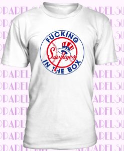 My Guys Are Savages In The Box Aaron Boone Yankees New York White T-Shirt