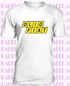 Olio Fiat T-Shirt VARIOUS SIZES & COLOURS Car Enthusiast Abarth Rally