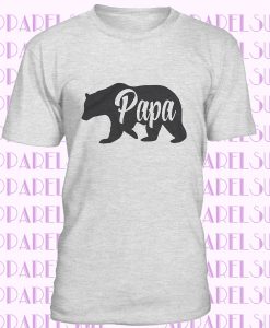 Papa Bear T shirt, Fathers Day Gift, Gift for Dad, Dad Shirt, Papa Shirt For Men, Grandpa Shirt, Funny T shirt for Dads, Papa Gift, Bear Dad