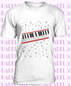 Piano Beat It Michael Jackson Mtv Video Retro Vintage Hipster Unisex T Shirt