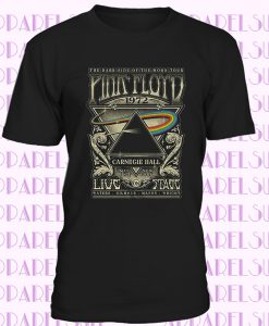 Pink Floyd Dark Side of the Moon Tour 72 BL Official Tee T-Shirt