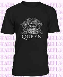 Queen Rock Band Logo Men's and Women's T-shirt