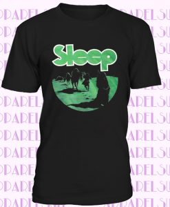 SLEEP DOPESMOKER SHIRT DOOM STONER ROCK NEW FOREST GREEN T-SHIRT