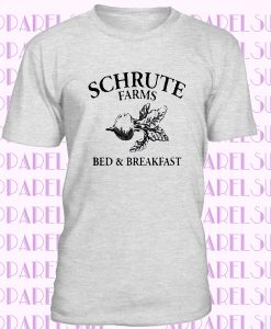 Schrute Farms shirt, Dwight Schrute tshirt, The Office tshirt, Tv Show, Schrute Farms Bed And Breakfast t shirt, Mens t-shirt, men tee