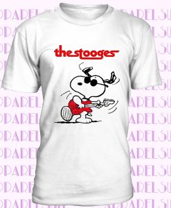 Snoopy Iggy Pop The Stooges Rock Band Music Vintage Gift Unisex T Shirt