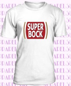 Super Bock Portugese Beer Logo Cerveja T Shirt