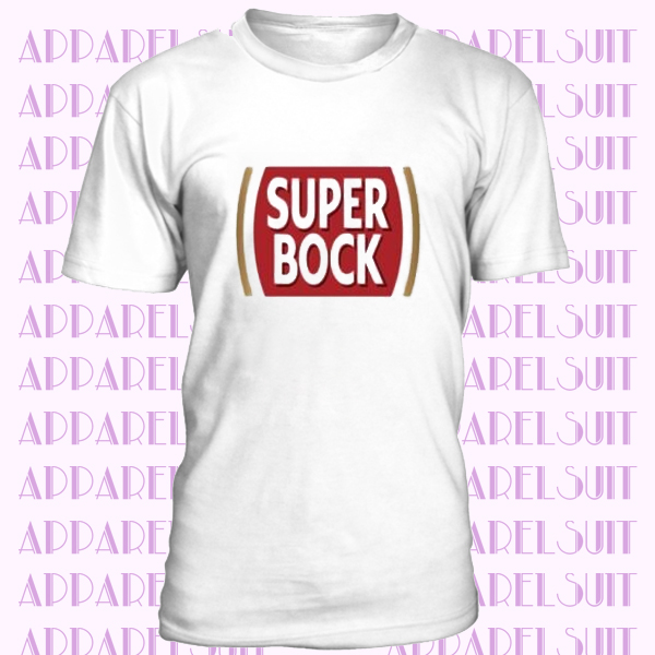 Super Bock Portugese Beer Logo Cerveja T Shirt