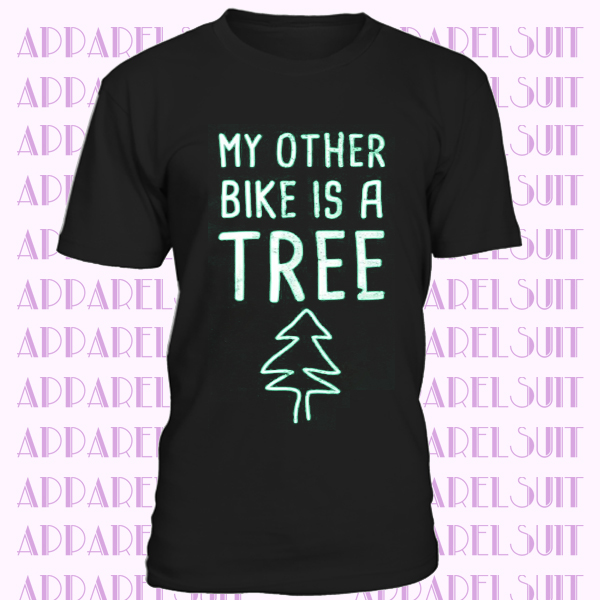 T-shirt My Other Bike Is A Tree Women's Green