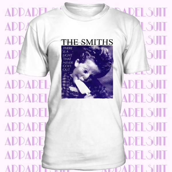 The Smiths T Shirt There Is A Light That Never Goes Out Morrissey Rock Tee