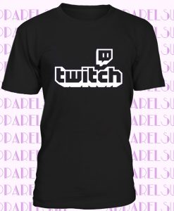 Twitch TV T-shirt - Purple Gaming Top Gamer Tee Fathers Day Sports Fan Gifts