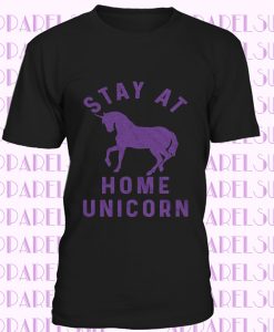 Stay at Home Unicorn T-shirt
