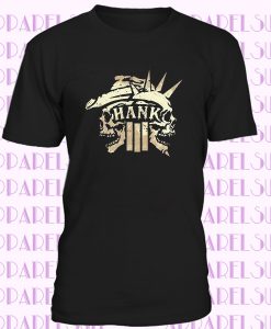 hank williams III logo SKULL t-shirt Mens 2019 fashion Men's T-Shirt