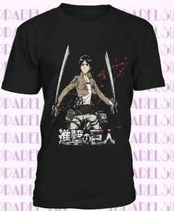 Attaque sur Titan - Eren Pose - T-Shirt Officiel Homme