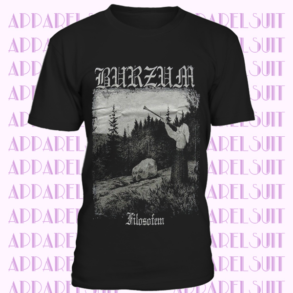 BURZUM Filosofem Black Metal T-Shirt ALL PRINT