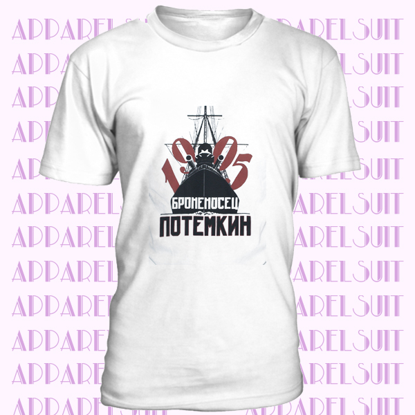 Battleship Potemkin T Shirt Political Eisenstein Cult Russian Movie Graphic Tee