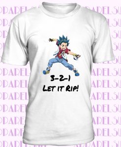 Beyblade Valt Vault 3 2 1 let it rip tshirt shirt Toddler boys