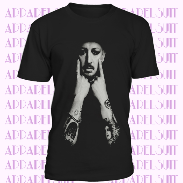 Boy George shirt UK famous Sleeve baseball Raglan T-shirt