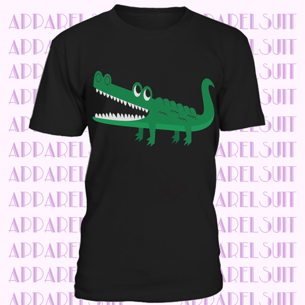 Funny Crocodile Smile DaliaHands Men's T-Shirt