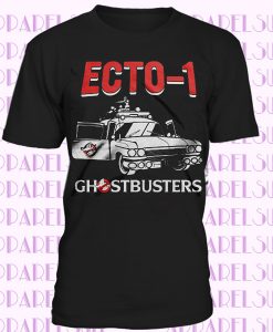 Ghostbusters Ecto 1 Hearse Official Tee T-Shirt Mens Unisex