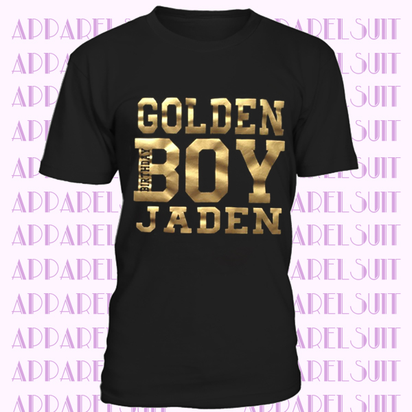 Golden Birthday Boy Shirt tshirt