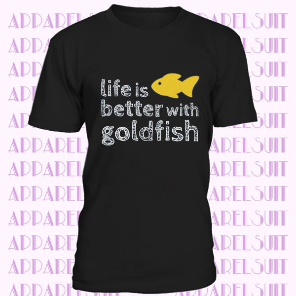 Goldfish Lover T-Shirt, Kids Unisex T-Shirt, Goldfish Lover Gift, Goldfish Owner Gift, Aquarium Lover Shirt, Goldfish Phrase, Poisson Rouge