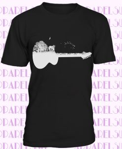 Guitar Wild Forest DaliaHands Men's T-Shirt