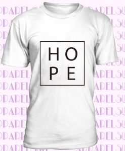 Hope Women t-shirt, Unisex Jersey short sleeve T-shirt , Women T-shirt, Hope T-shirt for her, Square T-shirt, Unisex Sized T-shirt